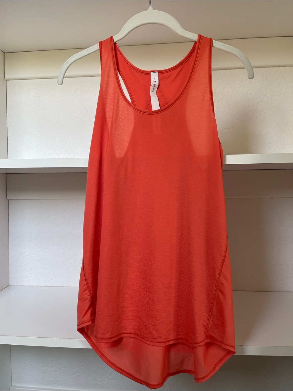 lululemon athletica Coral Racerback Tank